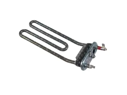 těleso topné 1800 W, L=200 mm, INDESIT, s otvorem, pojistkou,čidlo